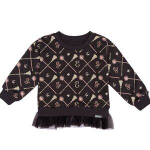 WICKED The Movie ELPHABA Brown Sweatshirt TODDLER GIRL SIZE 2T NEW
